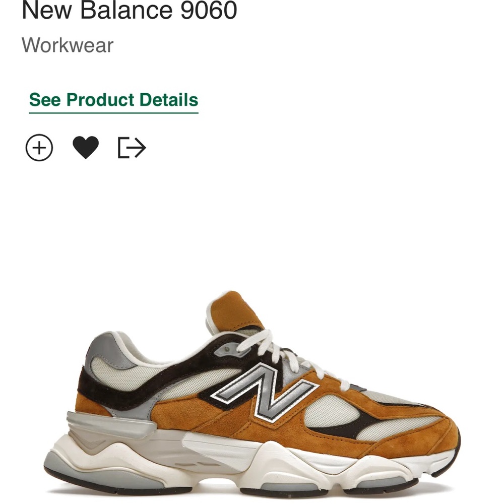 Tan new balance 9060